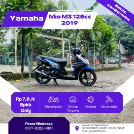 Yamaha Mio M3 125cc Bluecore Stnk Hilang Tahun 2019