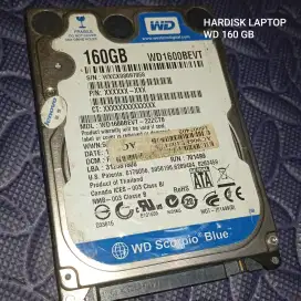 HARDISK LAPTOP 500 GB / 320 GB /160 GB
