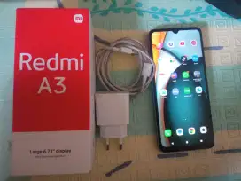 Redmi A3 Ram 4+4 / 128 Fullset Masih Baru
