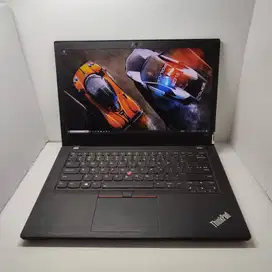 LAPTOP SLIM DUAL VGA TOUCHSCREEN LENOVO THINKPAD T480 I7 NVIDIA 16/512