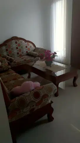 Kursi tamu Dan meja jati