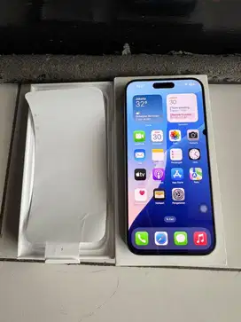iPhone 15Promx iBox 256gb fullset ori normal mulus,minus lcd tompel