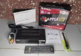 STB Matrix Apple Merah lkp + Antena Wifi.  #Citayam