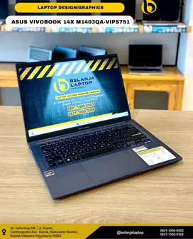 Asus Vivobook 14X M1403QA-VIPS751 /Ryzen 7-5800H/16GB/512GB/GARANSi !!