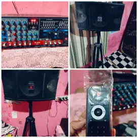 Amplifier + 2 unit Speaker