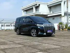Toyota Alphard 2.5 G TSS AT Facelift 2021 Hitam KM 22RB