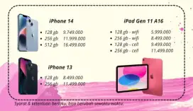 IPHONE 13 128GB DIKSON 4JT GRATIS SCREEN PROTECTOR