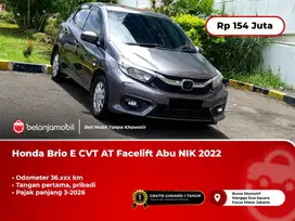 Honda Brio E CVT AT Facelift Abu [ BANYAK BONUS ]