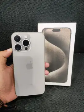 iPhone 15 Pro Max 256gb iBox PA/A Mulus banget, fullset ori, nominus