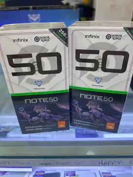 Infinix Note 50 ram8/256gb new garansi resmi infinix ready