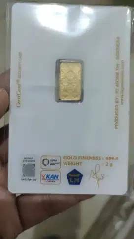 Dijual Logam Mulia Antam 2 gram