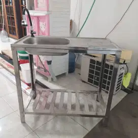 Washtafel Stainless Steel Portable Metalco MS36/18