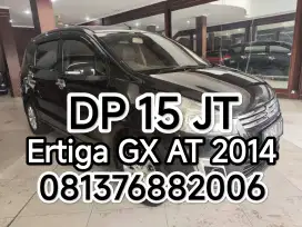 Ertiga GX AT 2014 Hitam DP 15 JT
