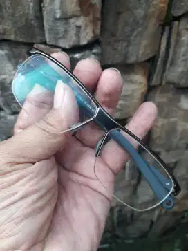 Antik kaca mata baca merk Vans made in USA orisinil mulus baru jutaan