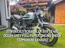 Ducati scrambler 400 Sixty 2 Ocean Grey