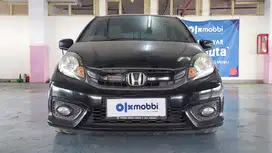 TDP 7,JT Honda Brio Satya 1.2 E Bensin-AT Hitam 2018