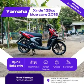 Yamaha Xride 125cc Bluecore Stnk Hilang Tahun 2018