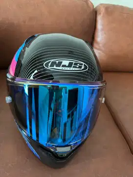 Helm NJS fullface edisi Merak