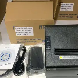 printer kasir thermal VSC 80UL Usb Lan Rj 11 80mm autocutter