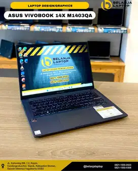 Asus Vivobook 14X M1403QA-VIPS552/Ryzen 5-5600H/8GB/512GB/GARANSI RESM