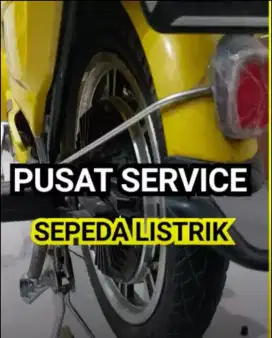 Sepeda Listrik Specialis Sparepart Bergaransi