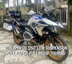 Bmw R1250GS low suspension