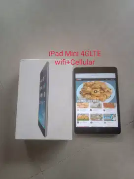 Apple iPad Mini 4GLTE kawayoutube wifihotspot bs tt bt