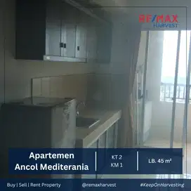JUAL MURAH APARTEMEN ANCOL MEDITERANIA TOWER C 2BR VIEW LAUT JKT UTARA