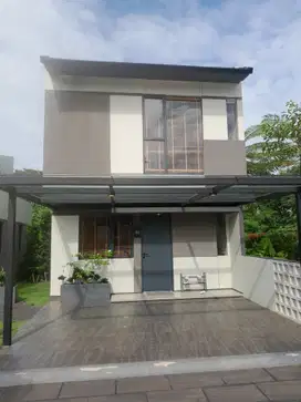 Rumah modern minimalis 2 lantai 3 kamar di lippo cikarang