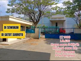 DISEWAKAN GUDANG KIC/ GATSU SEMARANG BARAT