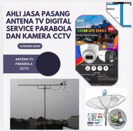Ahli jasa pasang antena TV digital service parabola