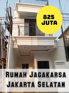 Dijual Rumah Baru 2-lantai Plus Rooftop Minimalis dekat Tol Brigif
