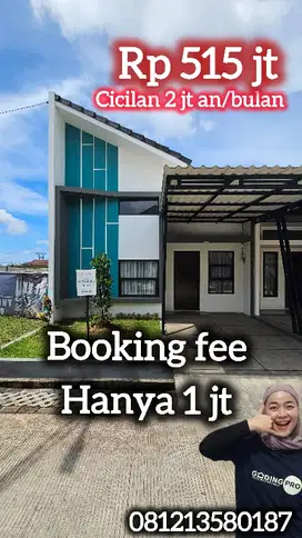 RUMAH BARU DI BANYU BIRU RIVERSIDE SEPATAN TANGERANG DEKAT BANDARA