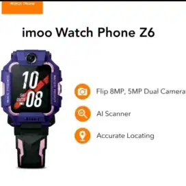 IMOO Z6 4G Smartwatch Video Call Dual Camera - Garansi Resmi