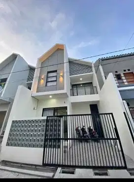 Rumah Baru Cantik 2 lantai siap huni di Mars Margahayu Raya