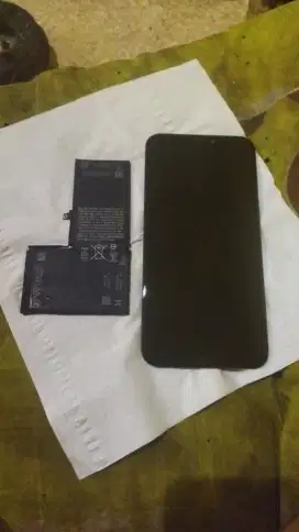 Batere iPhone X Original Copotan Tested