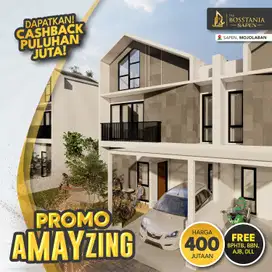 Promo Rumah Mewah Dua Lantai Hanya 580 Juta Tanpa Syarat Tambahan