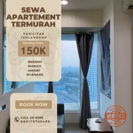 Sewa Apartemen HARIAN/TRANSIT Termurah Kalibata City Jakarta Selatan