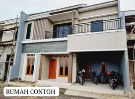 Rumah Cluster Modern 2 Lt  Dekat Lor In Blulukan Colomadu
