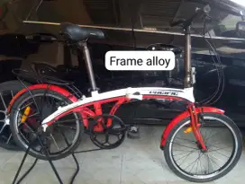 Original Pacific, frame alloy, lebih ringan anti karat