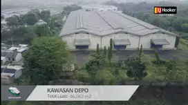 Gudang siap pakai bagus rapih dekat gerbang tol dan RSUD Cileungsi