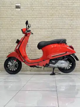 TERMURAH‼️ Vespa Sprint S150 ABS Iget 2022 Orange Mustika motoshop