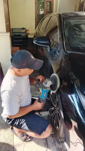 Salon mobil Poles Mobil Nano Coating Mobil Poles Jamur kaca Baret kaca