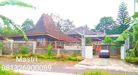 Rumah Joglo Luas View Alam Kualitas Valid Jogja Jalan Kaliurang