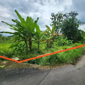 Tanah strategis 1162 m2 dekat wisata waduk cengklik