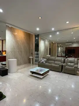 DIJUAL RUMAH CROWN GOLF 8X24 FULL FURNISHED VIEW DANAU CANTIK