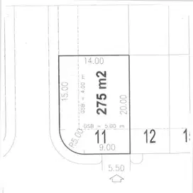 Dijual Kavling Hoek di Cluster Whitsand Greenwich BSD City Tangerang
