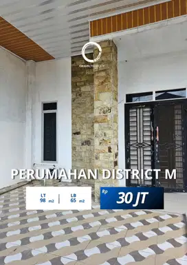 Disewa Rumah Murah Jalan Anggrek Raya Perumahan District M Ringroad