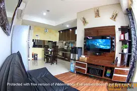 Apartment Trivium 2 BR Furnished Siap Huni Di Lippo Cikarang