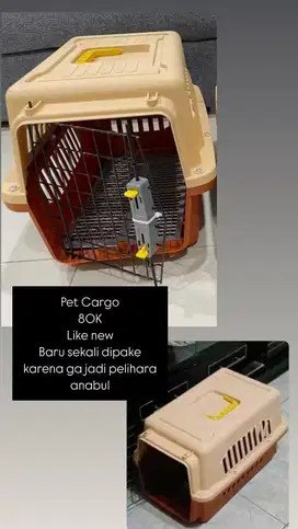 Pet Cargo Pet Training Kandang Anabul